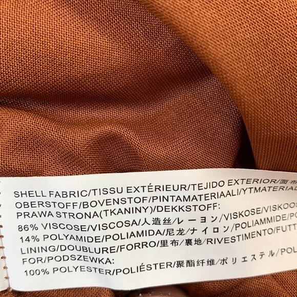 Anthro Moon River brown boho hippie peasant dress, medium NWT - Picture 7 of 7